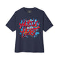 Hustle with Heart - Unisex Oversized Boxy Tee, Motivational Shirt, Casual Wear, Gift for Entrepreneurs, Graphic Tee